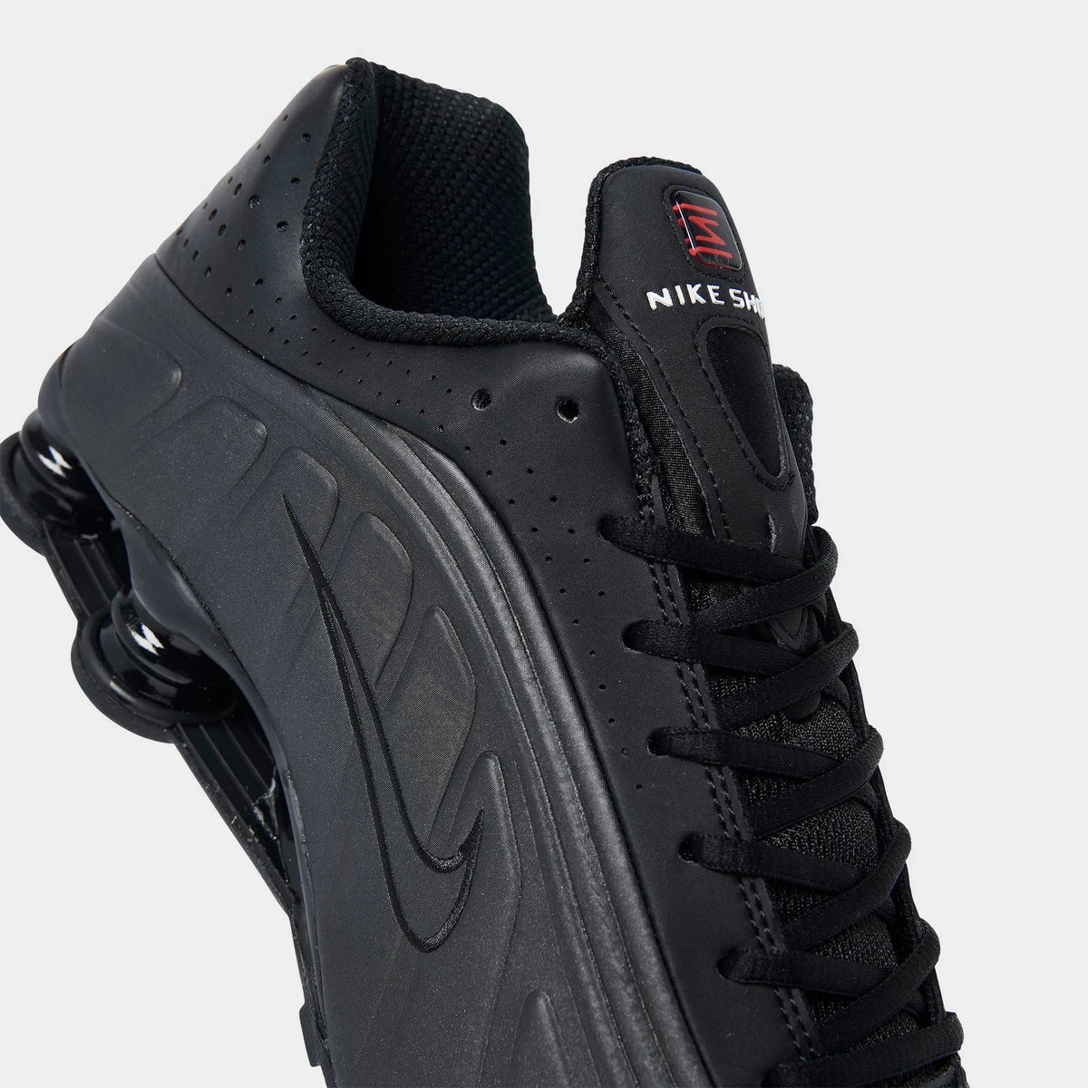 Men's Low-Top Column Cushion Sneakers - Black