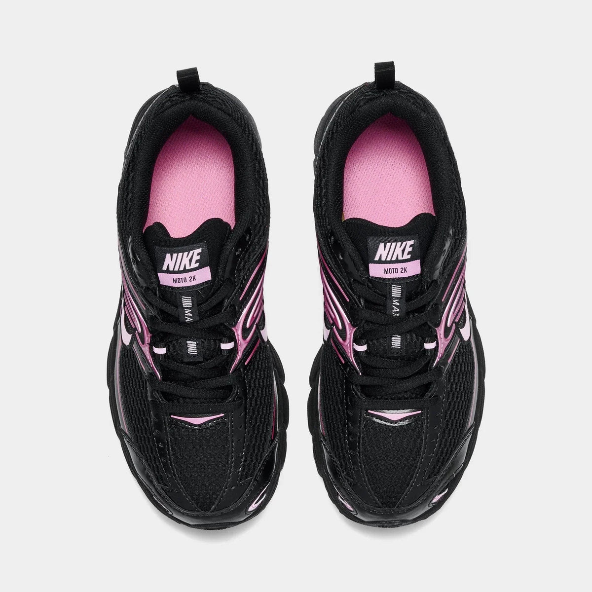Big Kids' Metallic Mesh Casual Sneakers