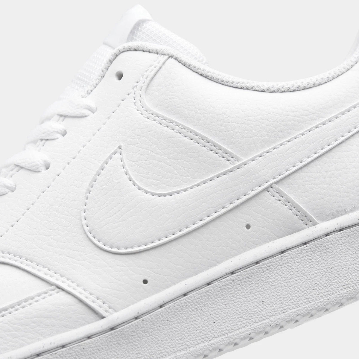Men's Recycled Low-Top Court Sneakers - White
