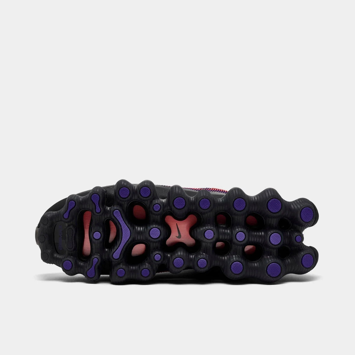 Men's Textured Mesh Cushion Sneakers - Black