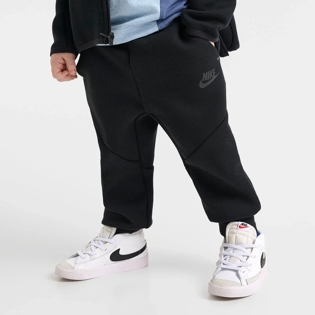 Toddler Full-Zip Hoodie And Jogger Set - Black