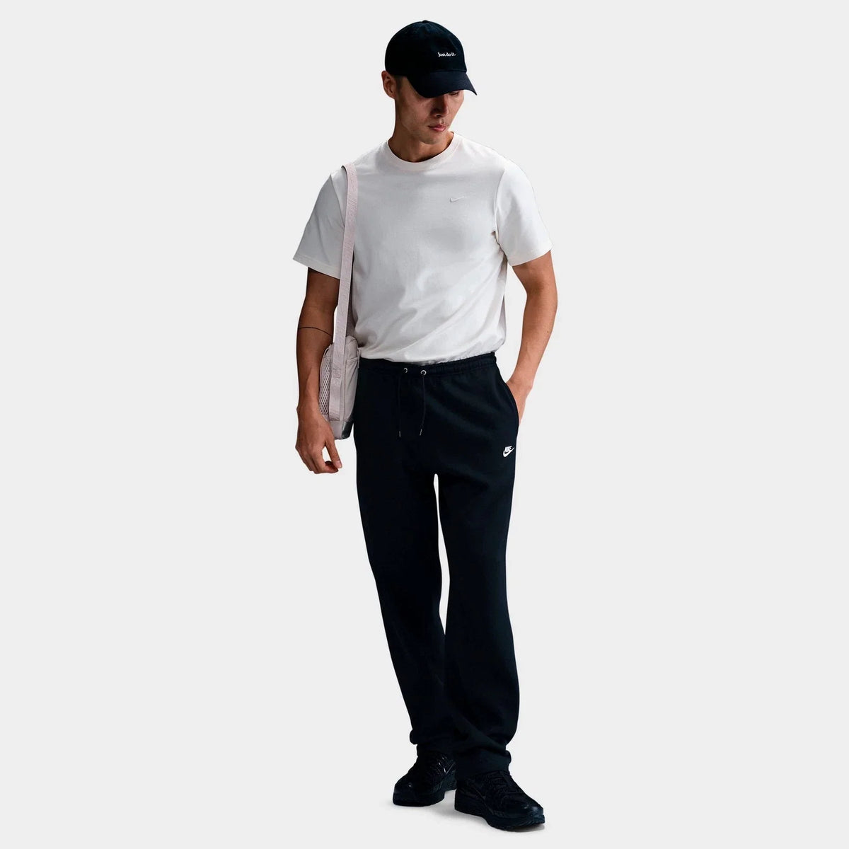 Men's Brushed Fleece Open-Hem Sweatpants