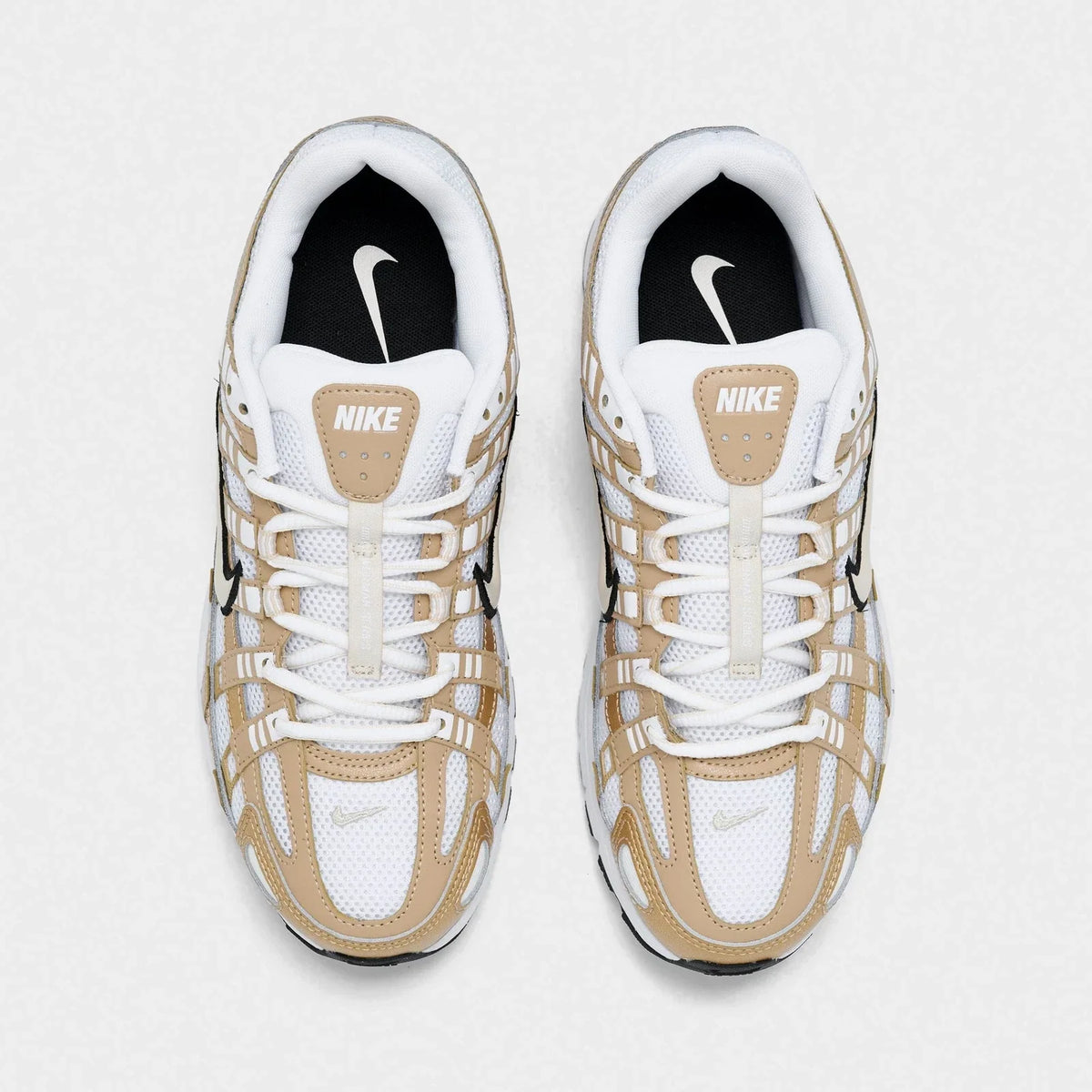 Women's Suede-Trim Textile Sneakers - White