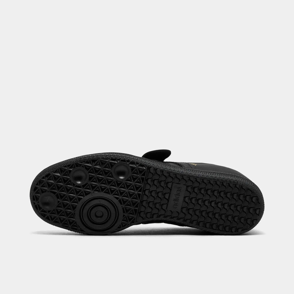 Women's Leather Mary Jane Sneakers - Black