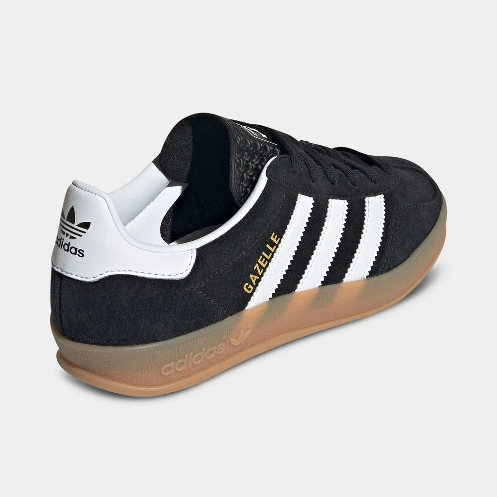 Kids' Suede Low Top Sneaker - Black