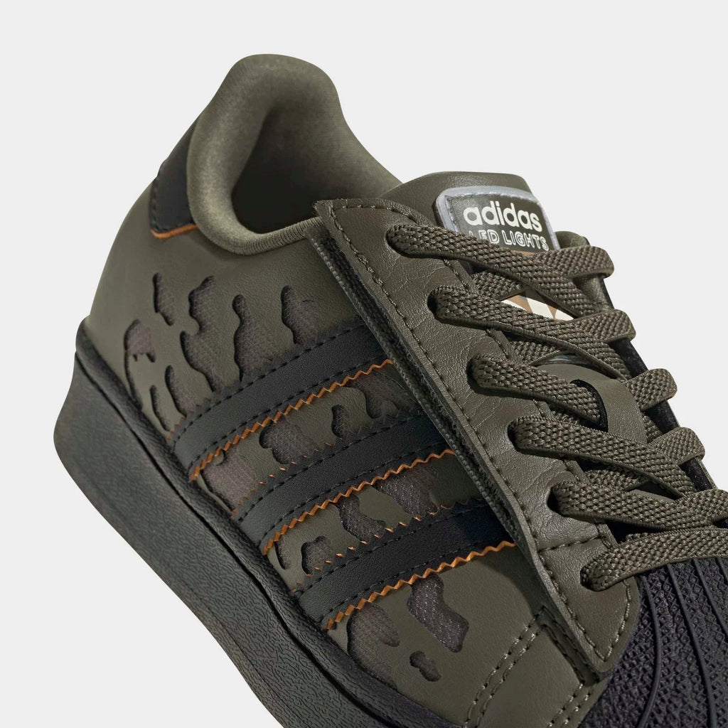 Little Kids' Light-Up Hook-And-Loop Sneakers