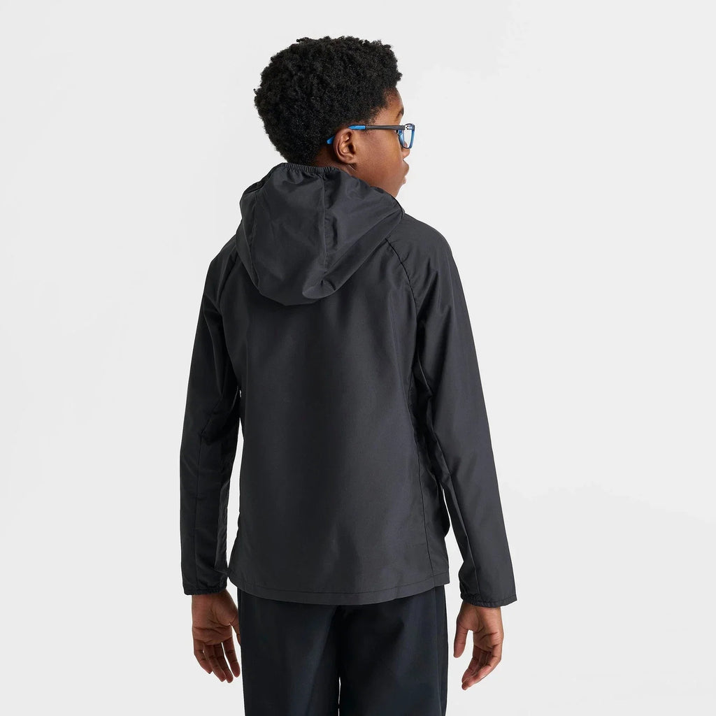 Kids' Water-Repellent Full-Zip Training Jacket
