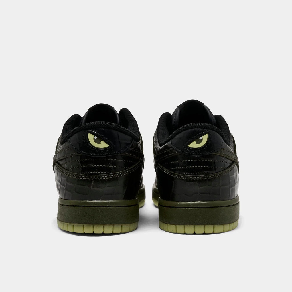 Men's Suede Low Top Sneakers - Green