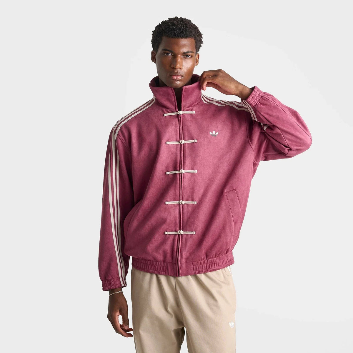 Unisex Recycled Full-Zip Stand-Collar Jacket