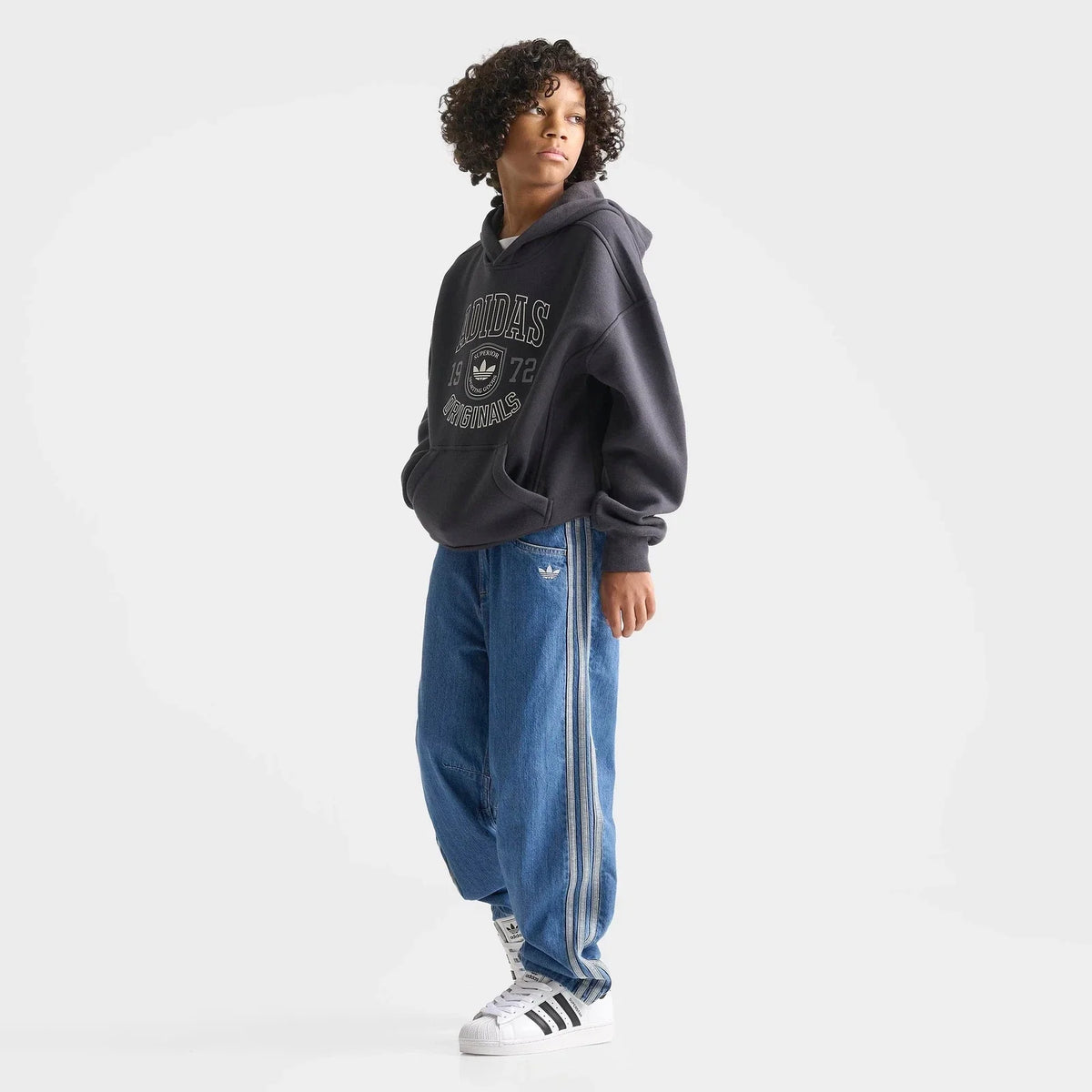 Kids' Wide-Leg Denim Jeans