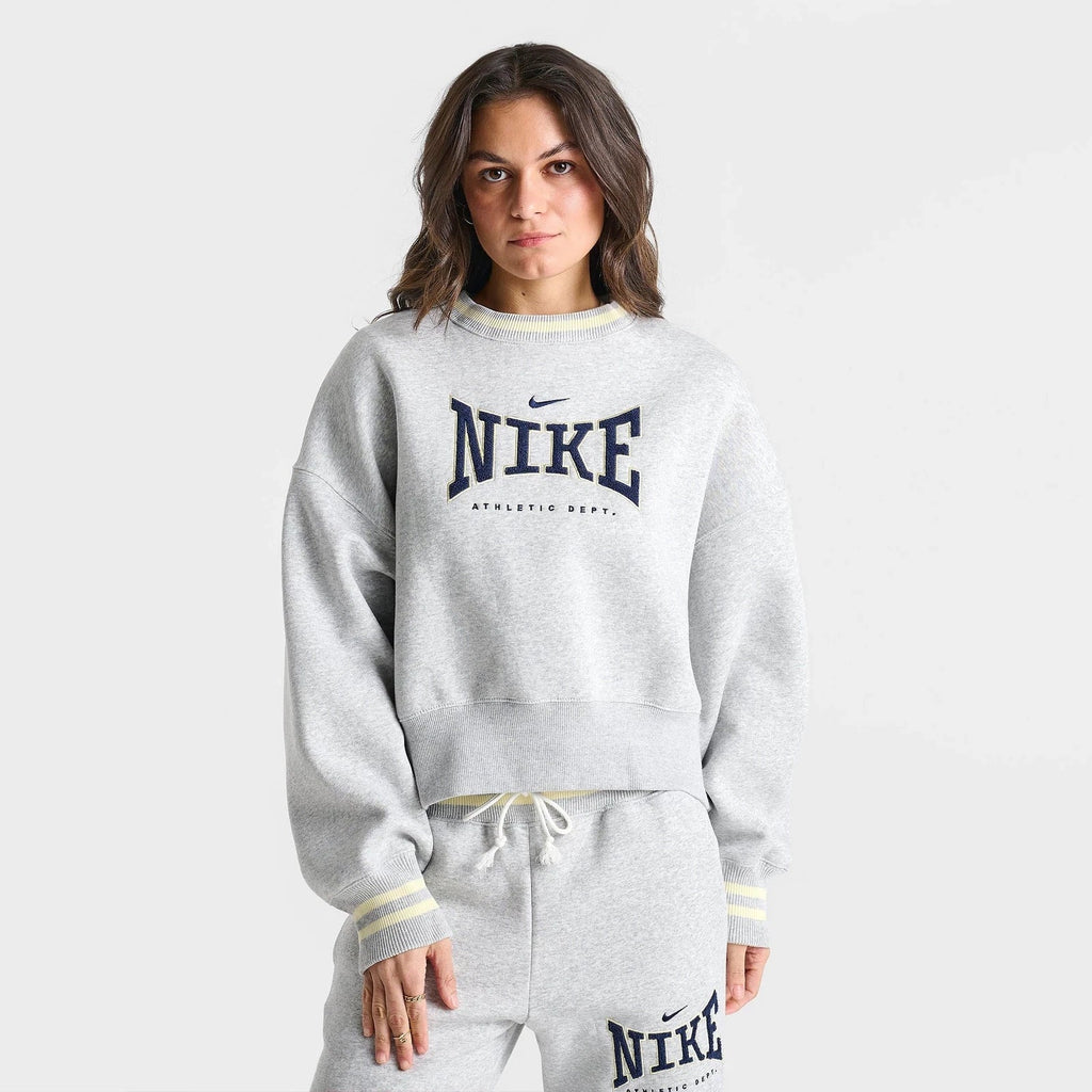 Women's Oversized Fleece Crewneck Sweatshirt