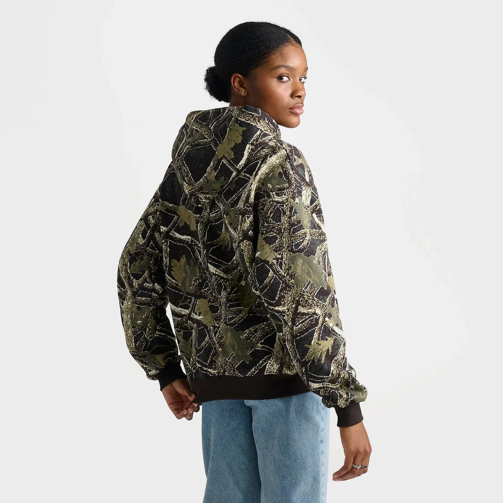 Women's Camo Oversized Fleece Hoodie