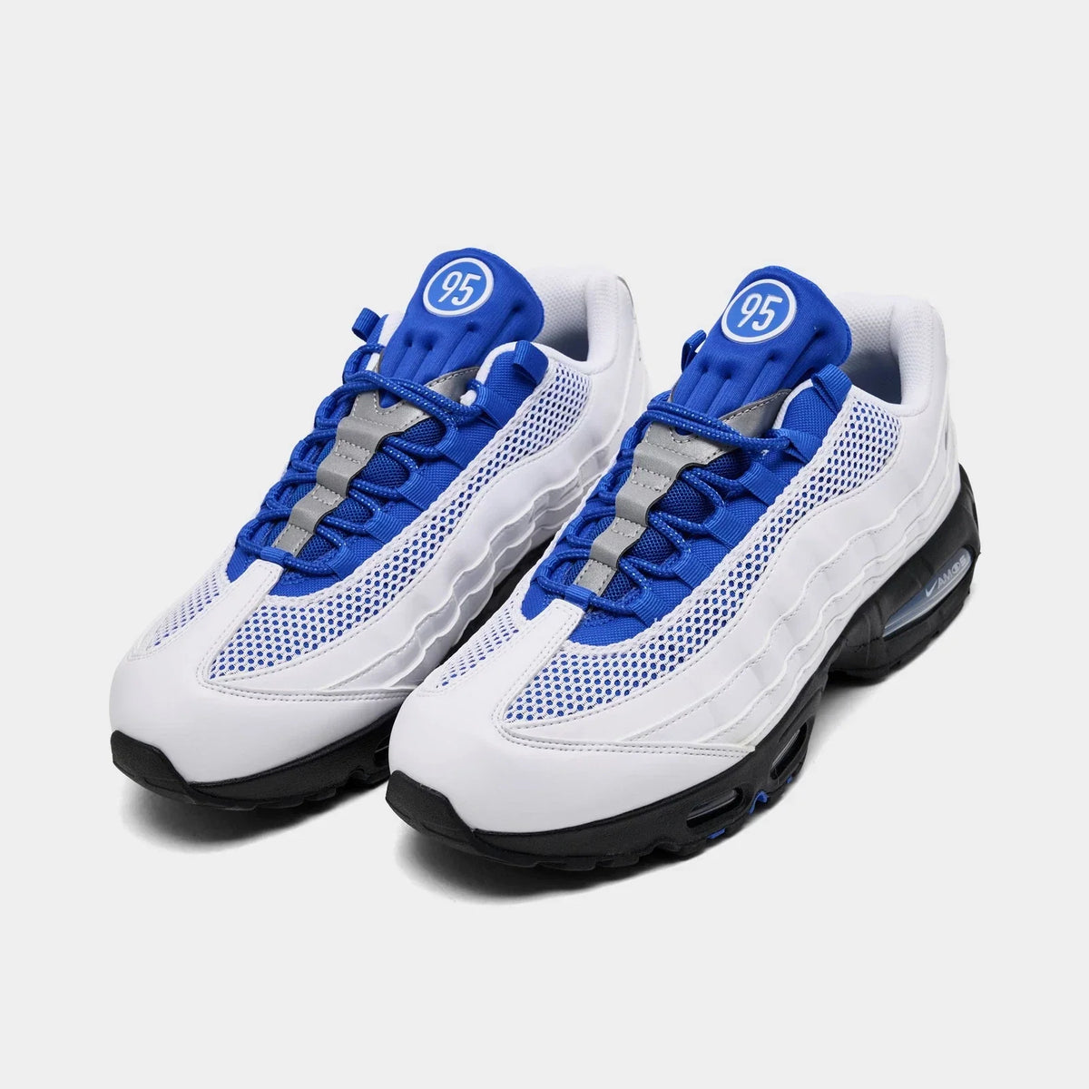 Men's Layered Soccer-Inspired Sneakers - Silver