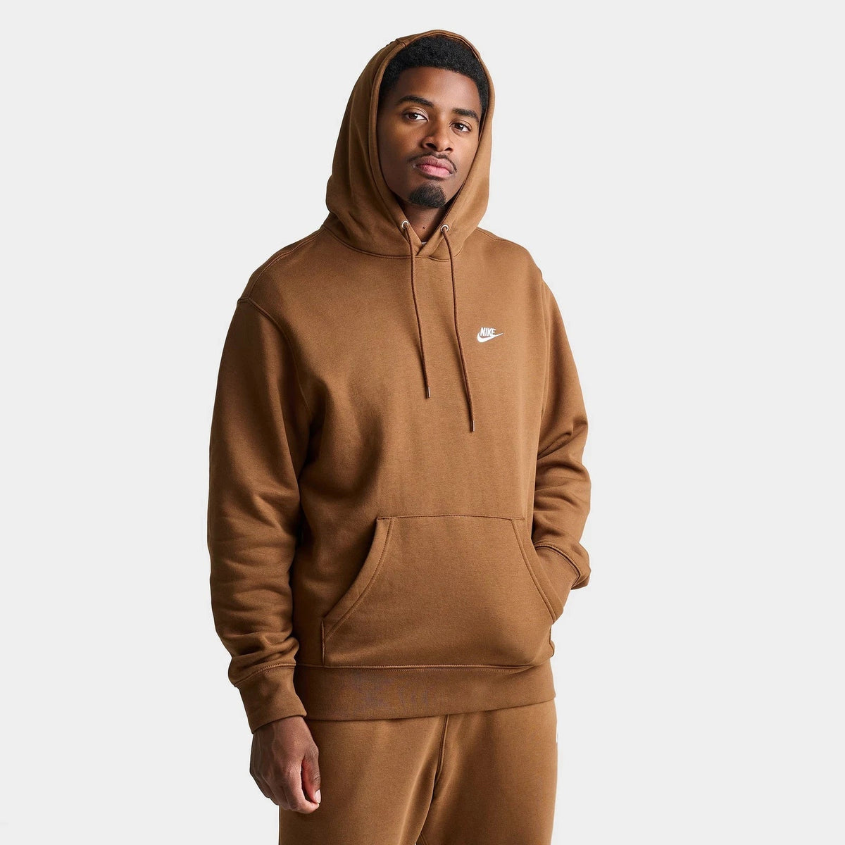 Men's Embroidered Fleece Pullover Hoodie
