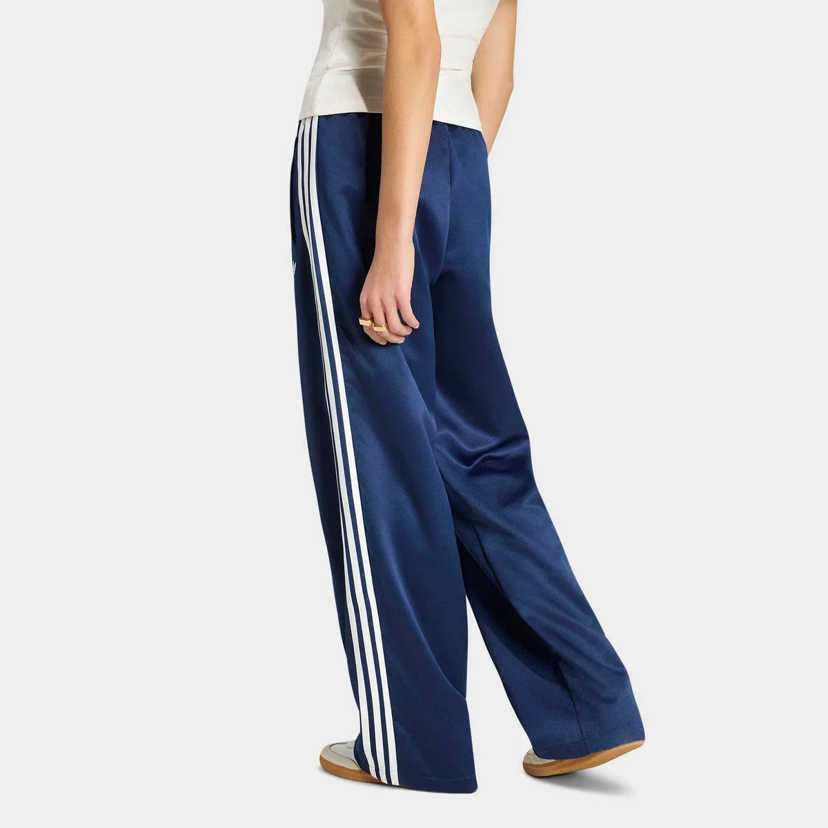 Women's Satin Loose-Fit Track Pants