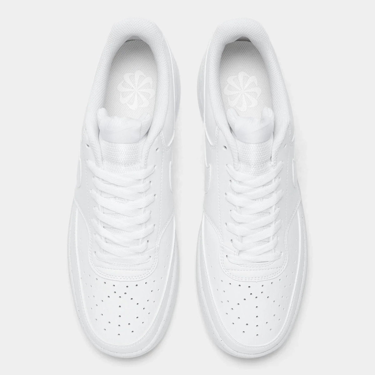 Men's Recycled Low-Top Court Sneakers - White
