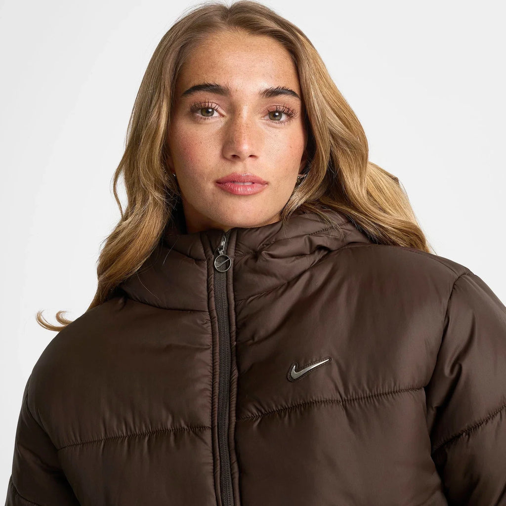 Women's Water-Repellent Hooded Puffer Jacket