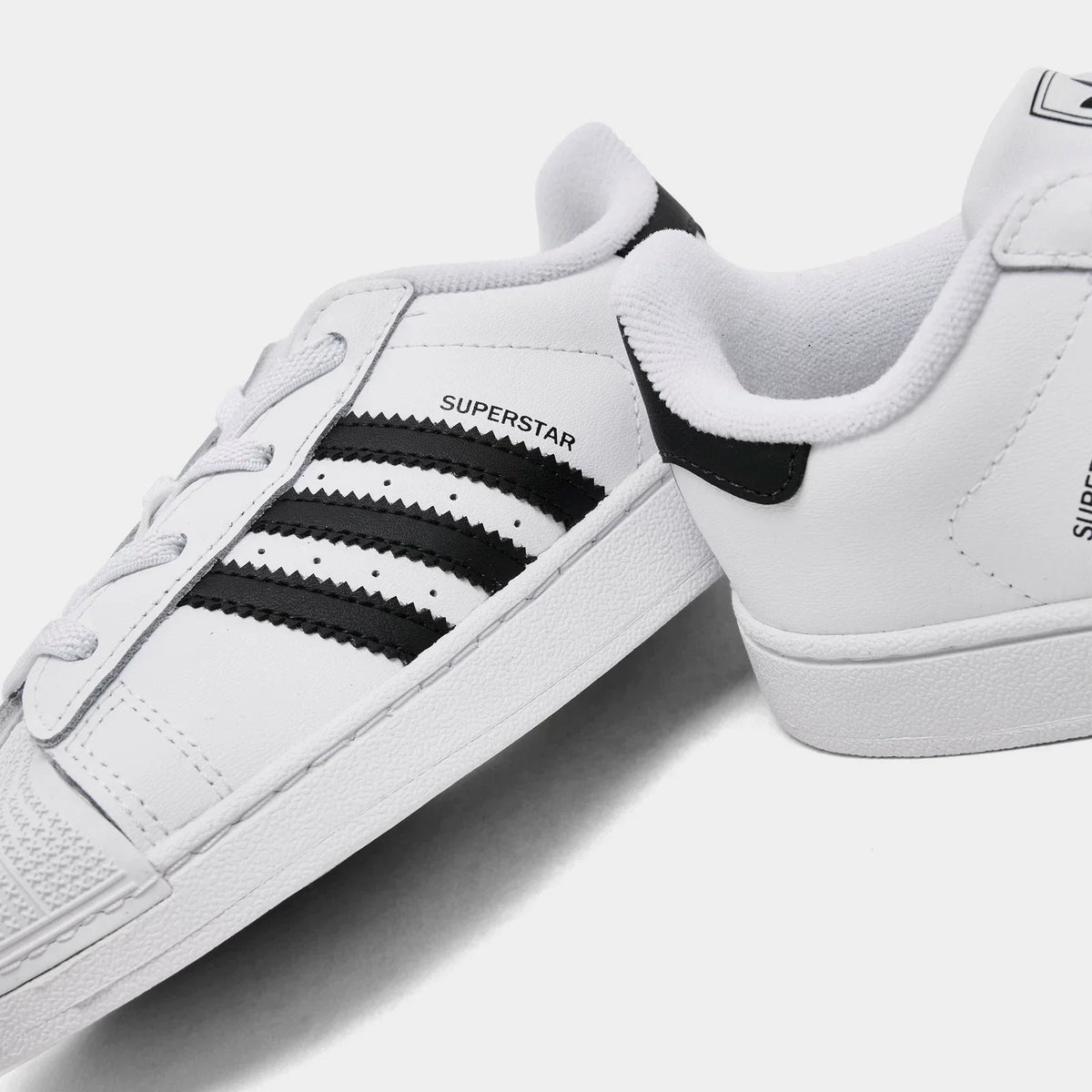 Toddler Leather Shell Toe Sneaker - White