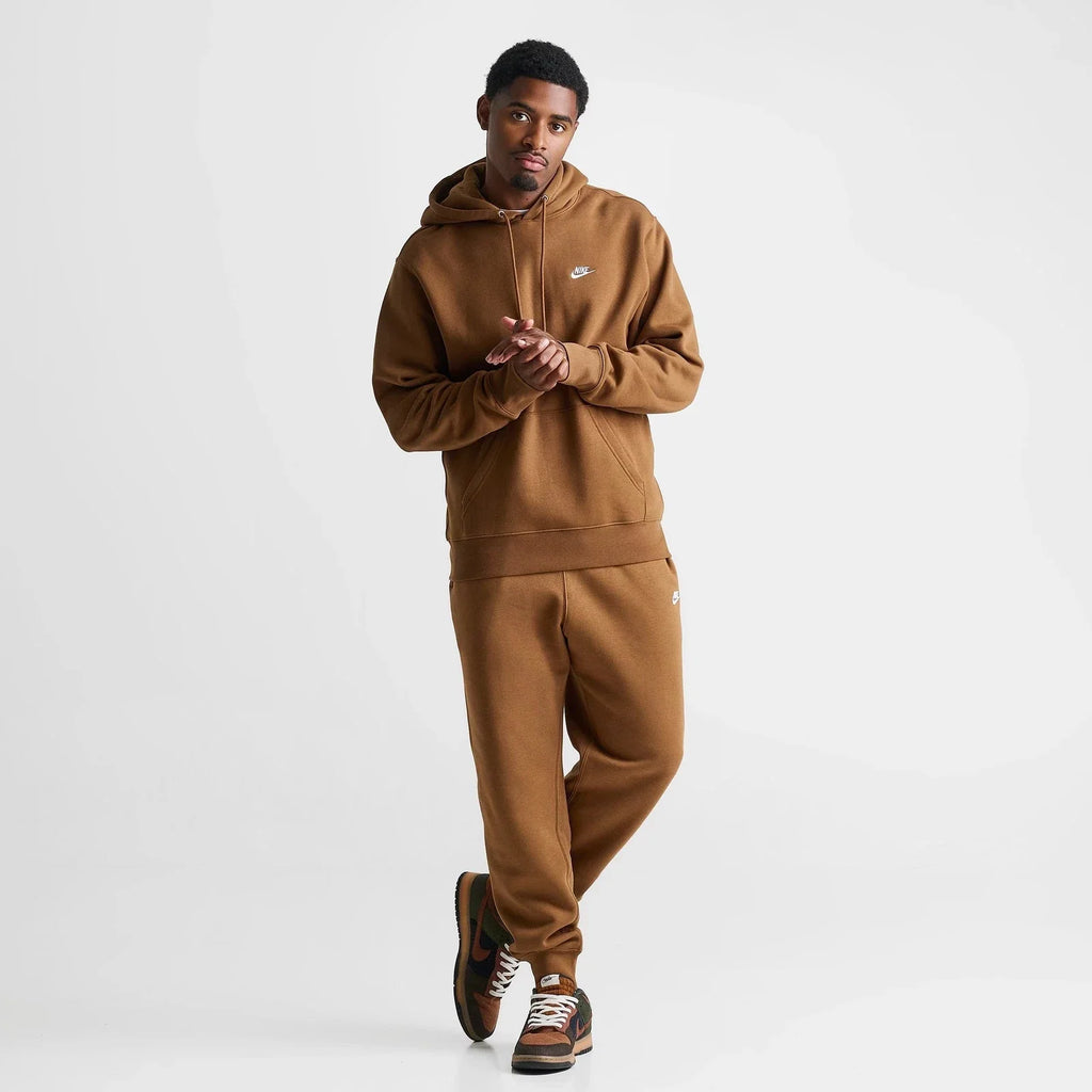 Men's Embroidered Fleece Pullover Hoodie