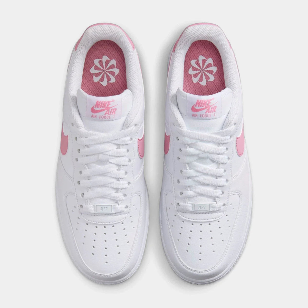 Women's Synthetic Leather Low Top Sneakers - White