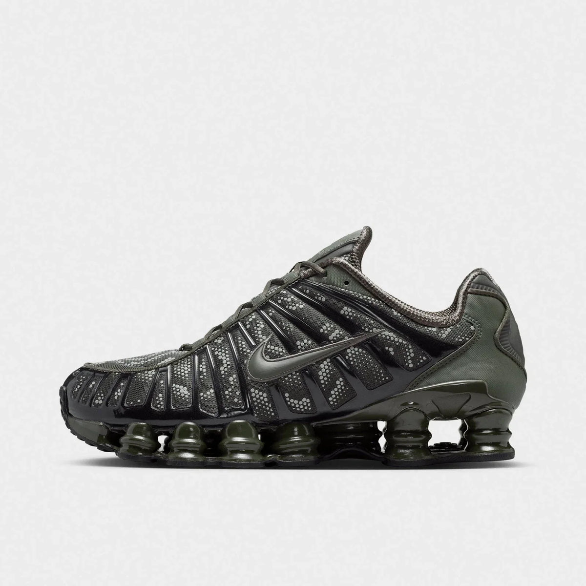 Men's Column-Cushioned Mesh Sneakers