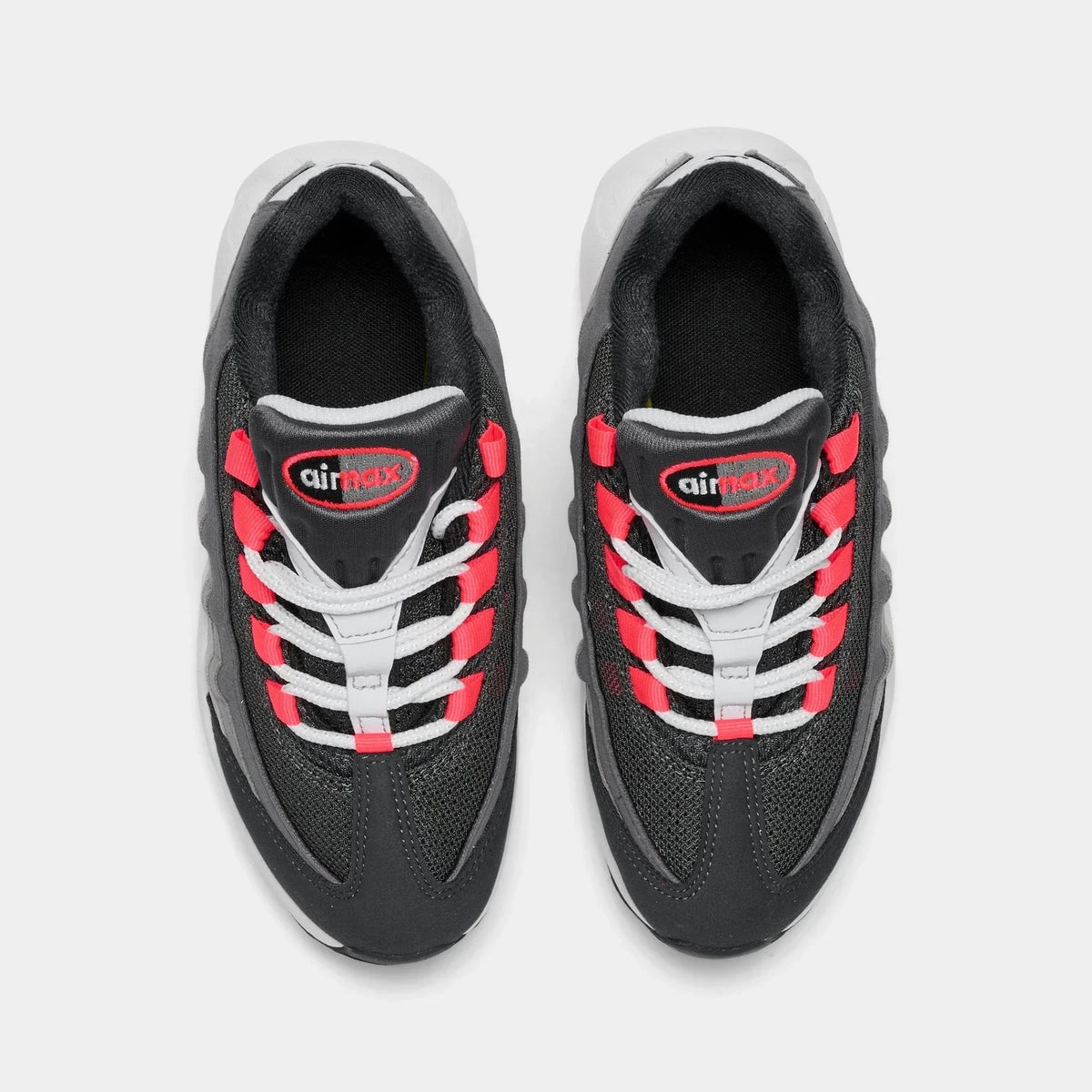 Kids' Mesh And Leather Cushioned Sneakers