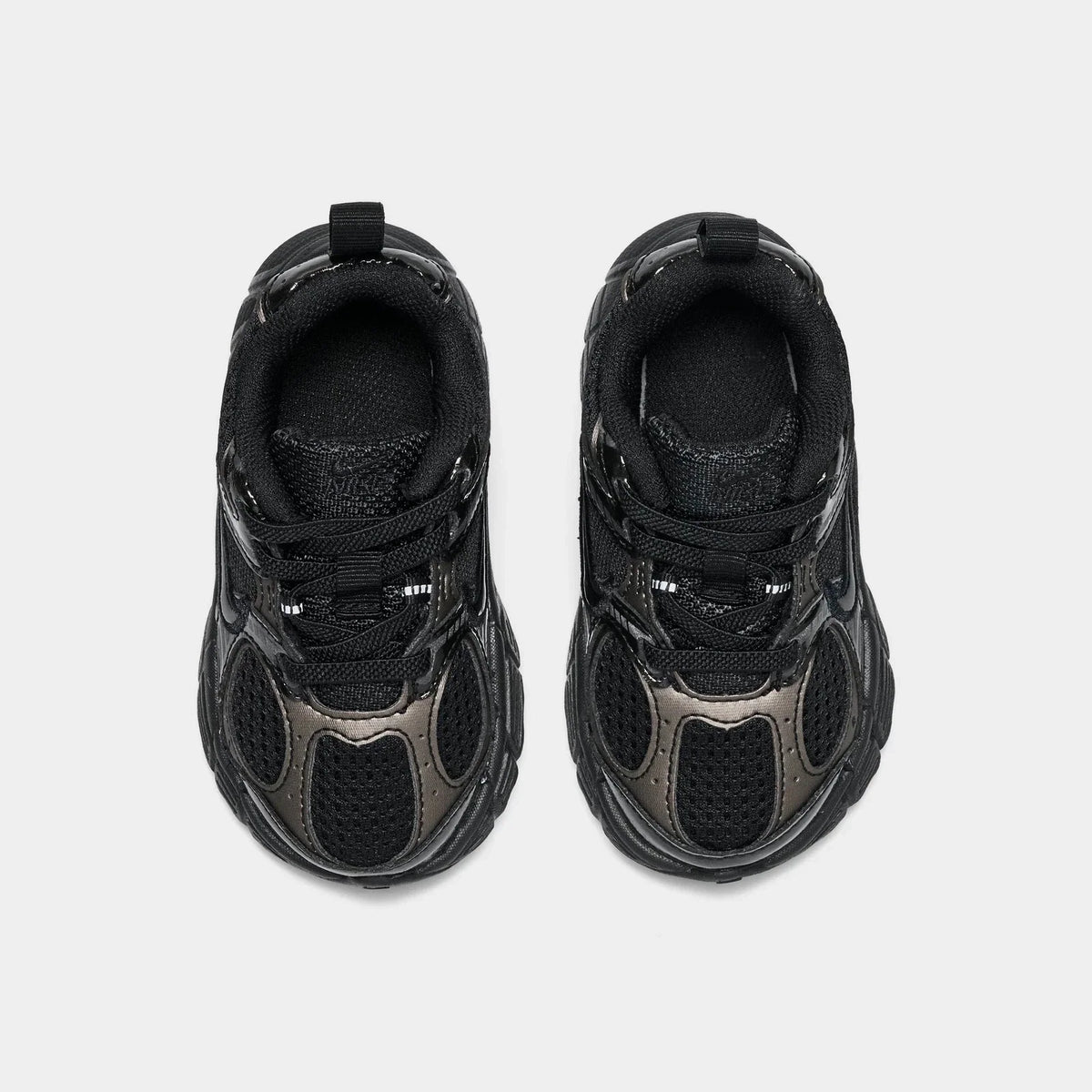 Toddler Mesh Stretch-Lace Sneakers - Black