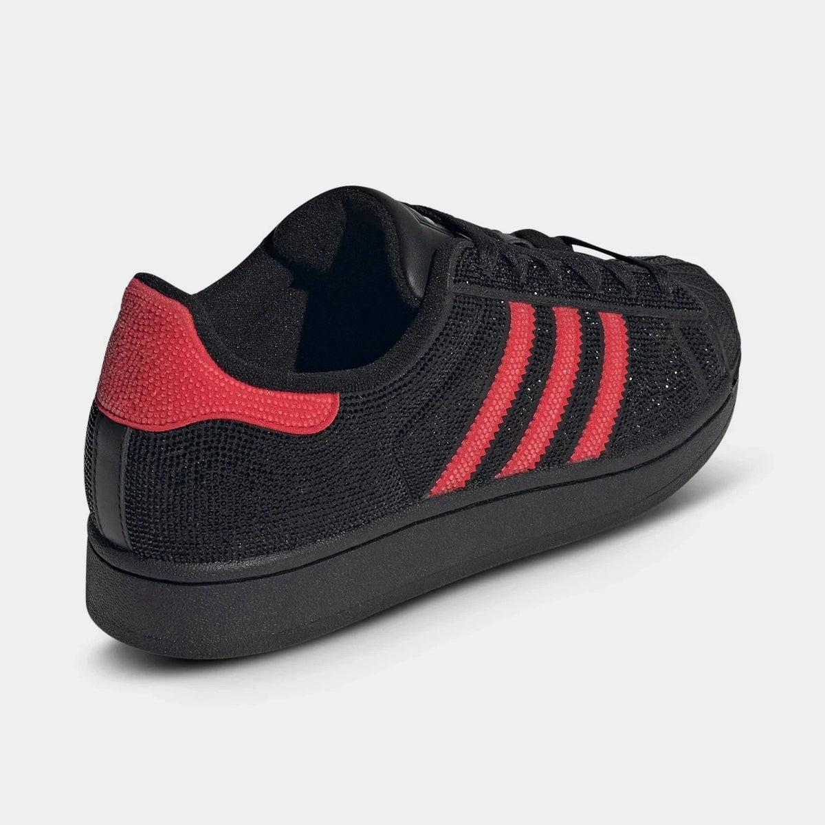Women's Leather Shell Toe Sneaker - Black