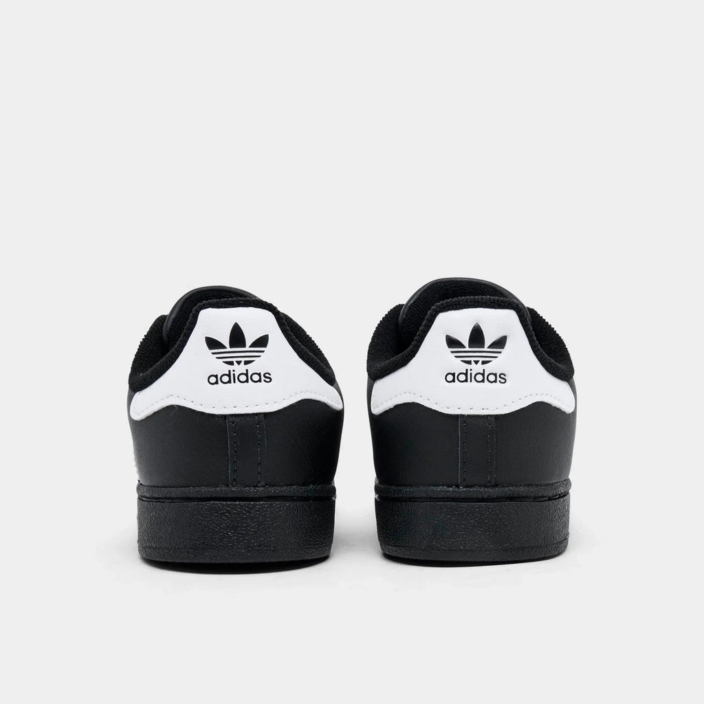Toddler Leather Shell Toe Sneaker - Black