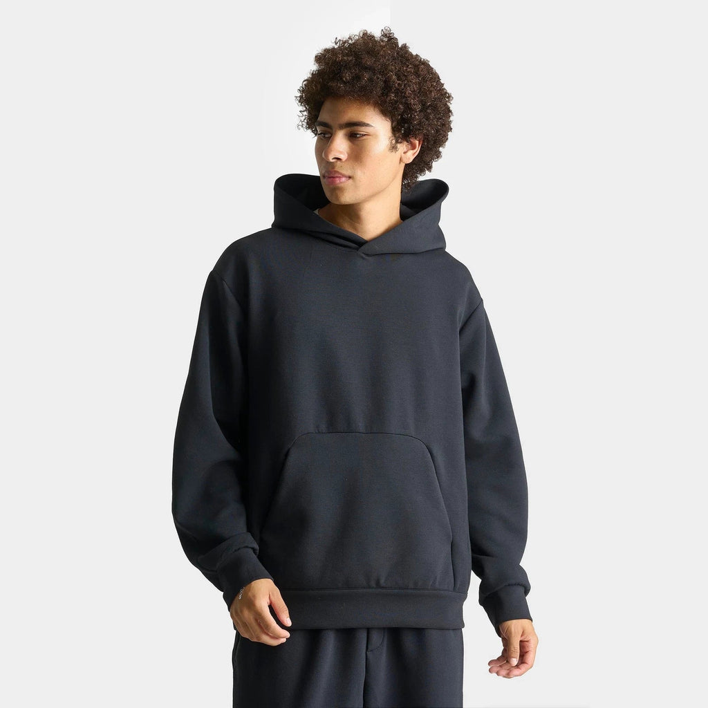 Men's Moisture-Wicking Pullover Hoodie - Black