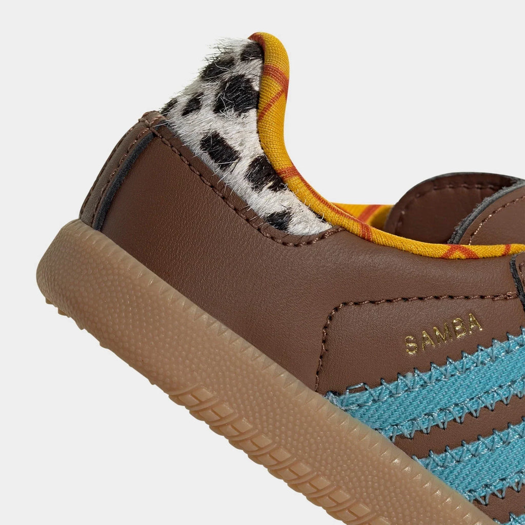 Toddler Leather Stretch-Lace Sneakers