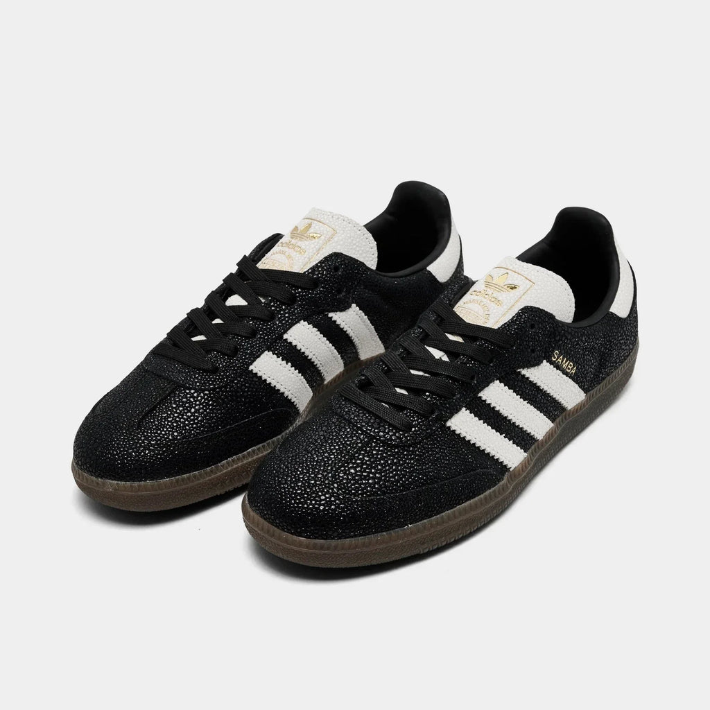 Women's Pebbled Leather Low-Top Sneakers
