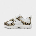 Toddler Mesh Stretch-Lace Sneakers - White
