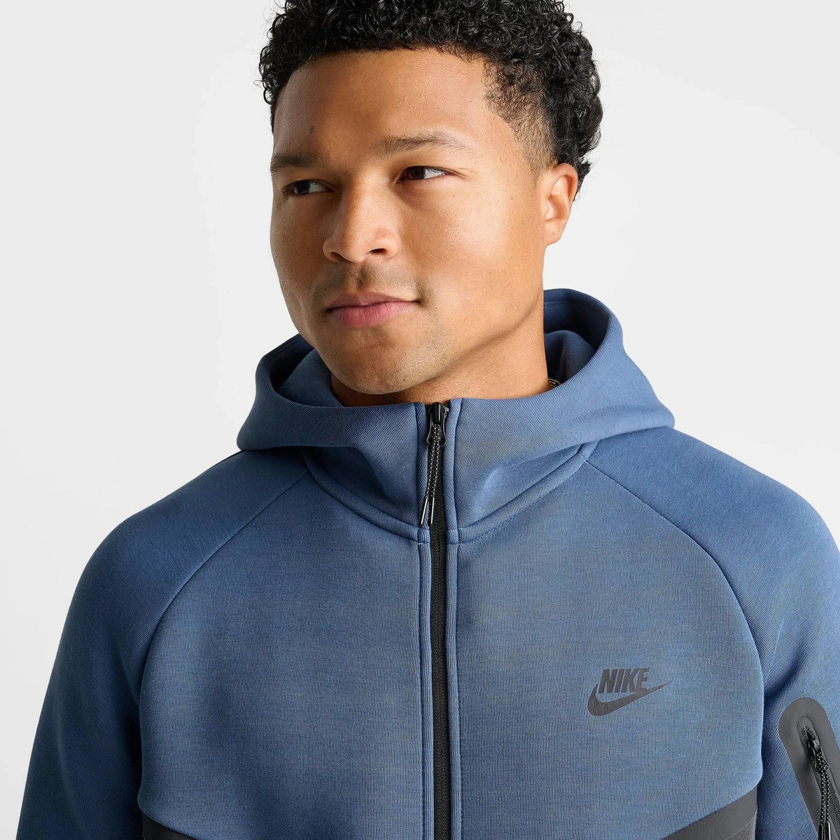Men's Full-Zip Hooded Fleece Jacket