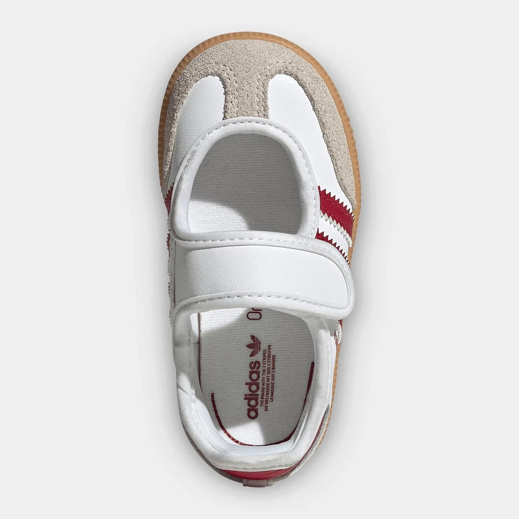 Girls' Toddler Leather Strap Sneakers