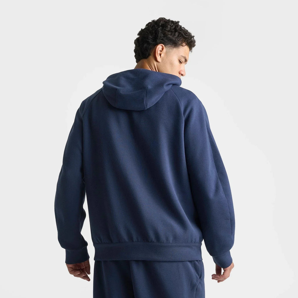 Men's Moisture-Wicking Pullover Hoodie - Blue