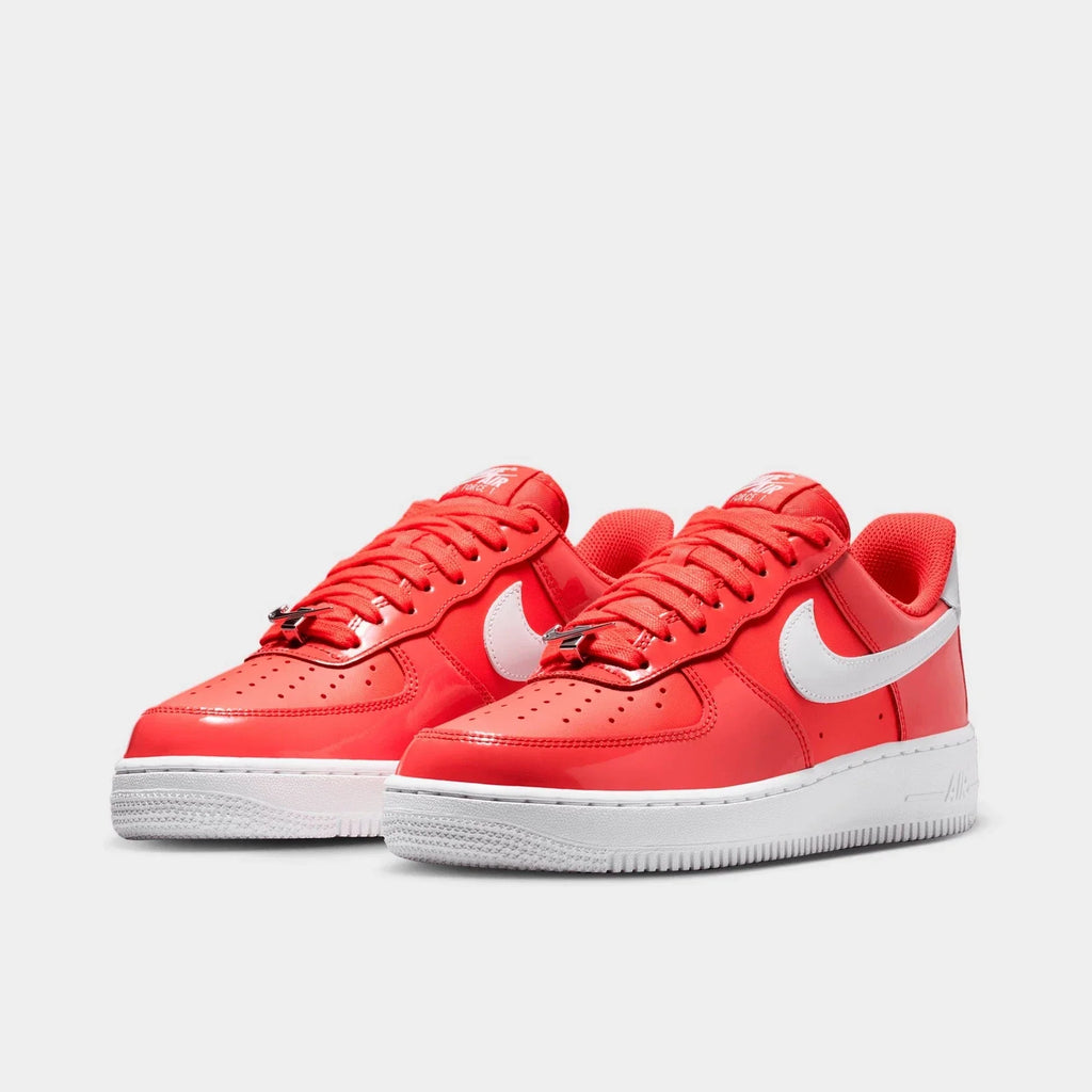 Women's Patent Leather Low-Top Sneakers