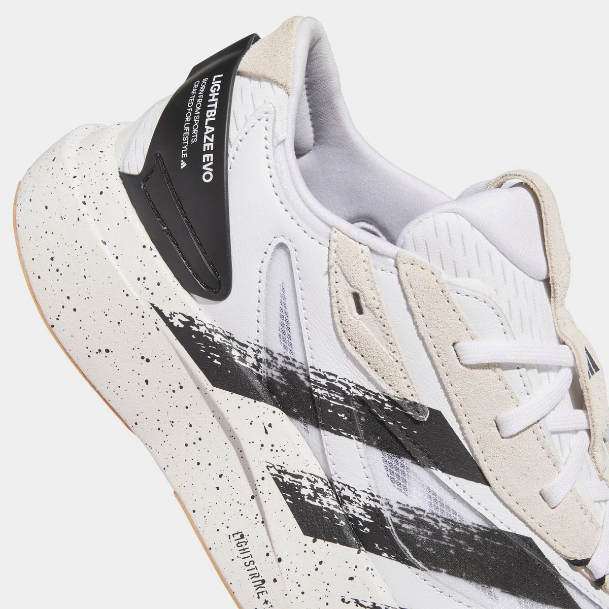 Men's Mesh And Leather Casual Sneakers