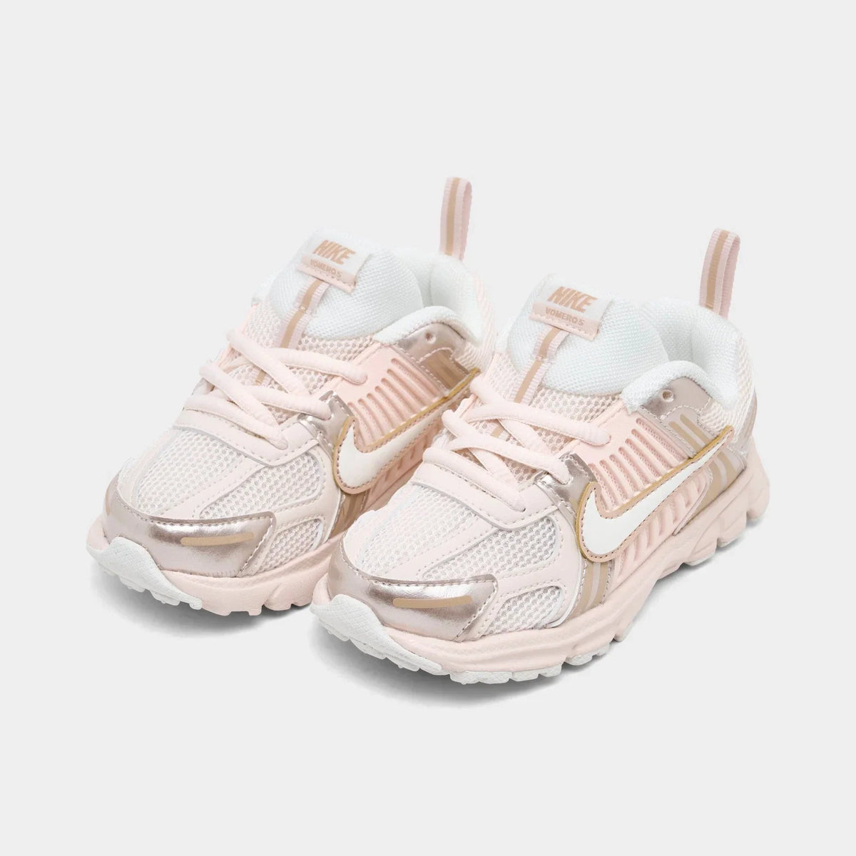 Toddler Mesh Stretch-Lace Sneakers - White