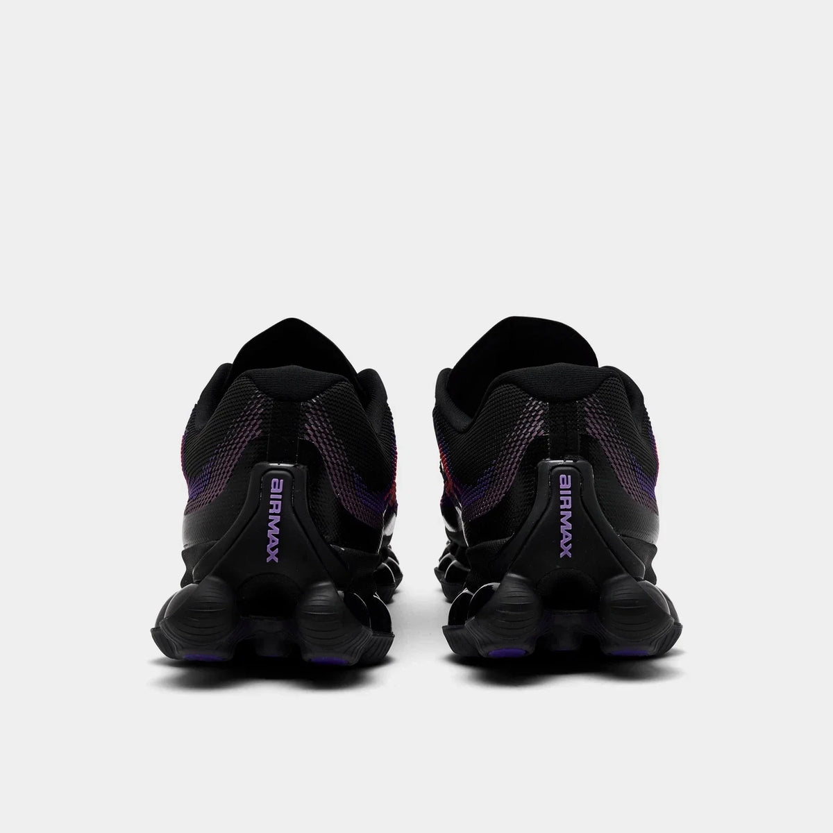 Men's Textured Mesh Cushion Sneakers - Black