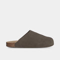 Men's Suede Cork Mule Slides