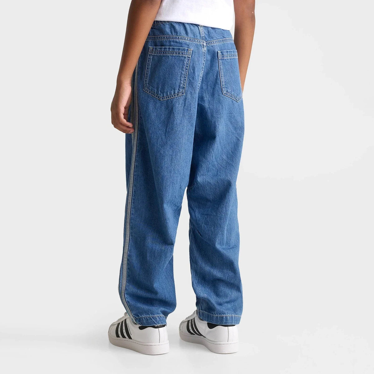 Kids' Wide-Leg Denim Jeans