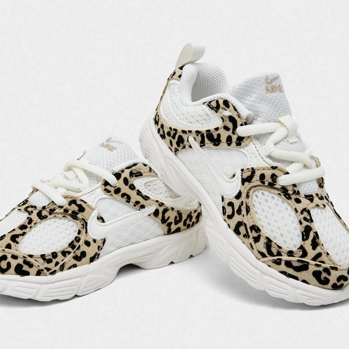 Toddler Mesh Stretch-Lace Sneakers - White