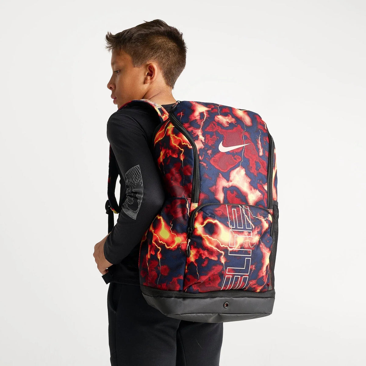 32L Basketball Backpack - Red