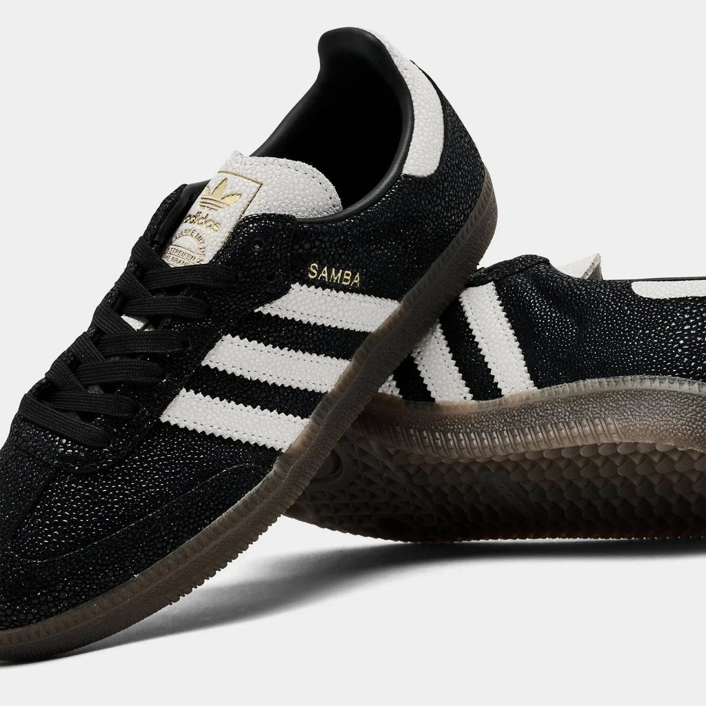Women's Pebbled Leather Low-Top Sneakers