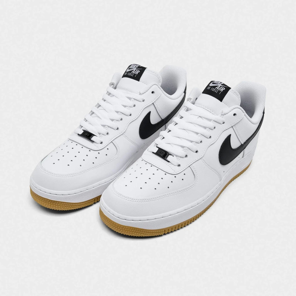 Men's Leather Low-Top Basketball Sneakers