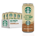 Starbucks Doubleshot Vanilla Espresso Energy Drink 15 oz, 12-Pack Cans