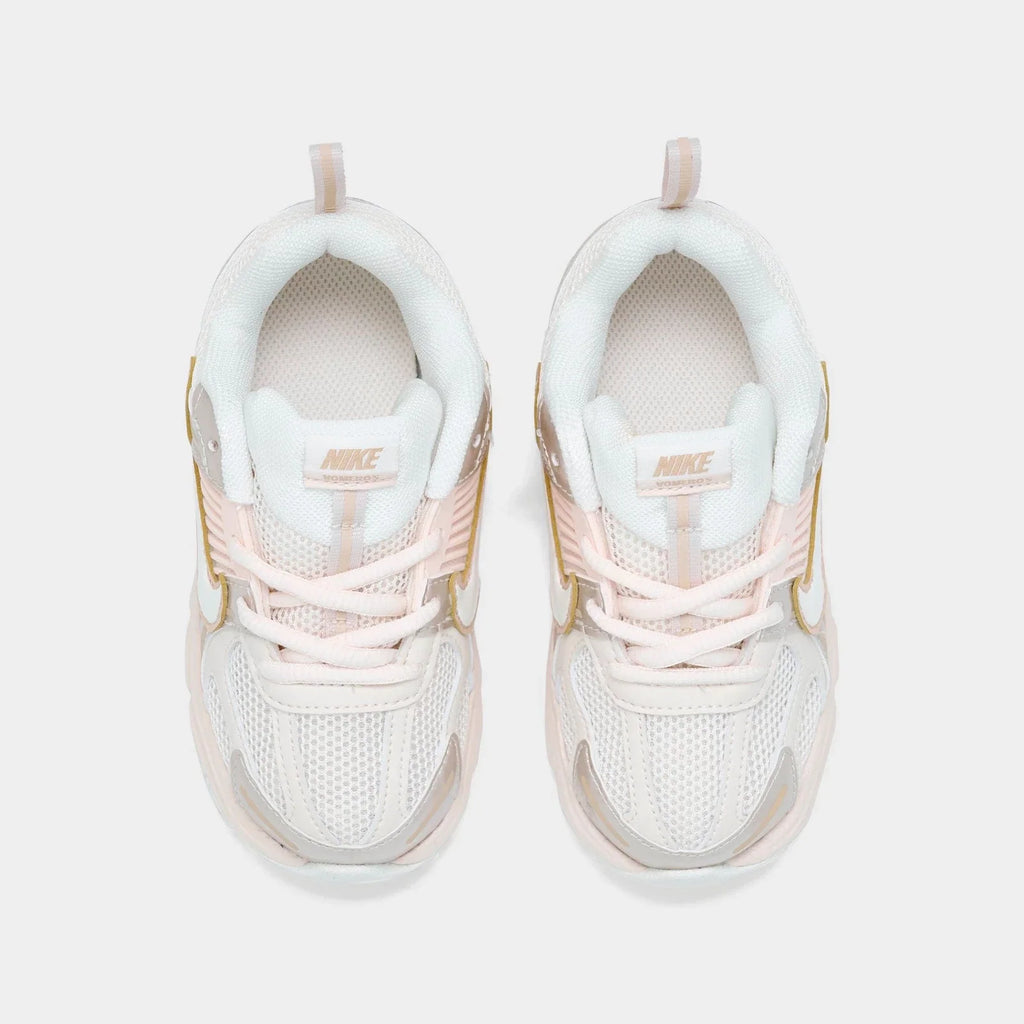 Toddler Mesh Stretch-Lace Sneakers - White