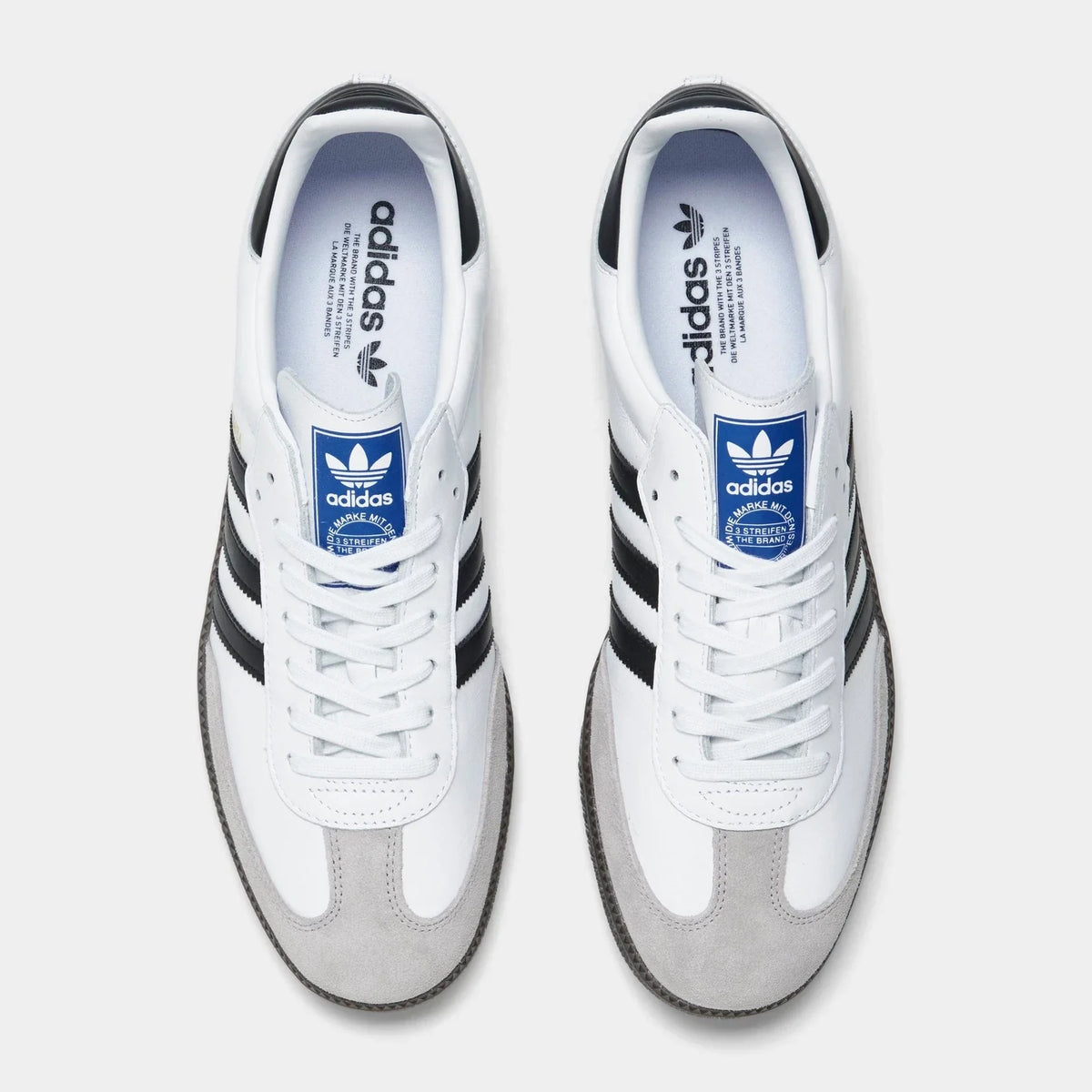 Men's Leather And Suede Low-Top Sneakers