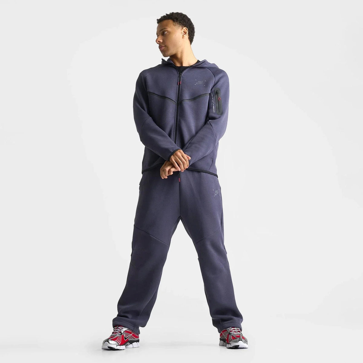 Men's Graphic Full-Zip Hooded Jacket